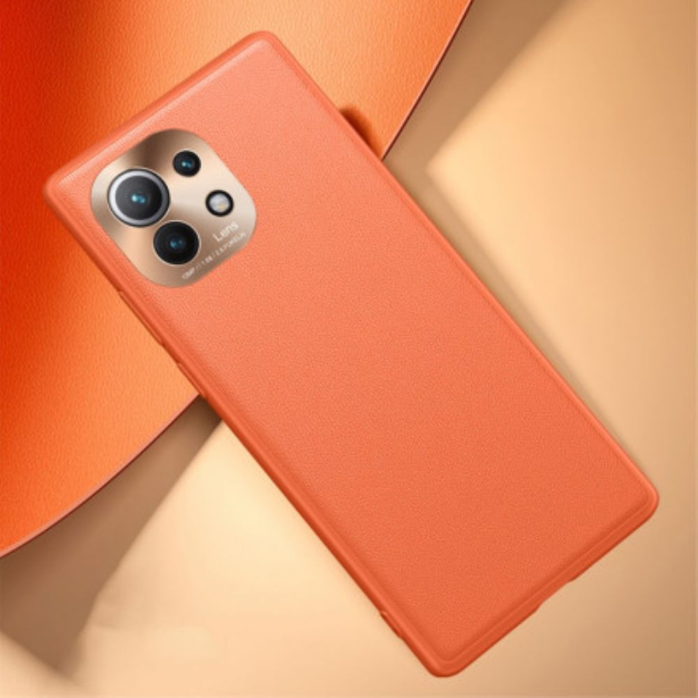 Telefoonhoesje voor Xiaomi Mi 11 5G Prestige Leereffect