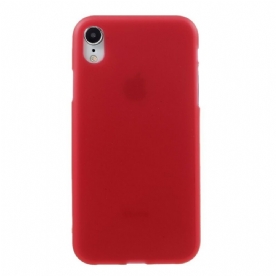 Hoesje voor iPhone XR Siliconen Mat