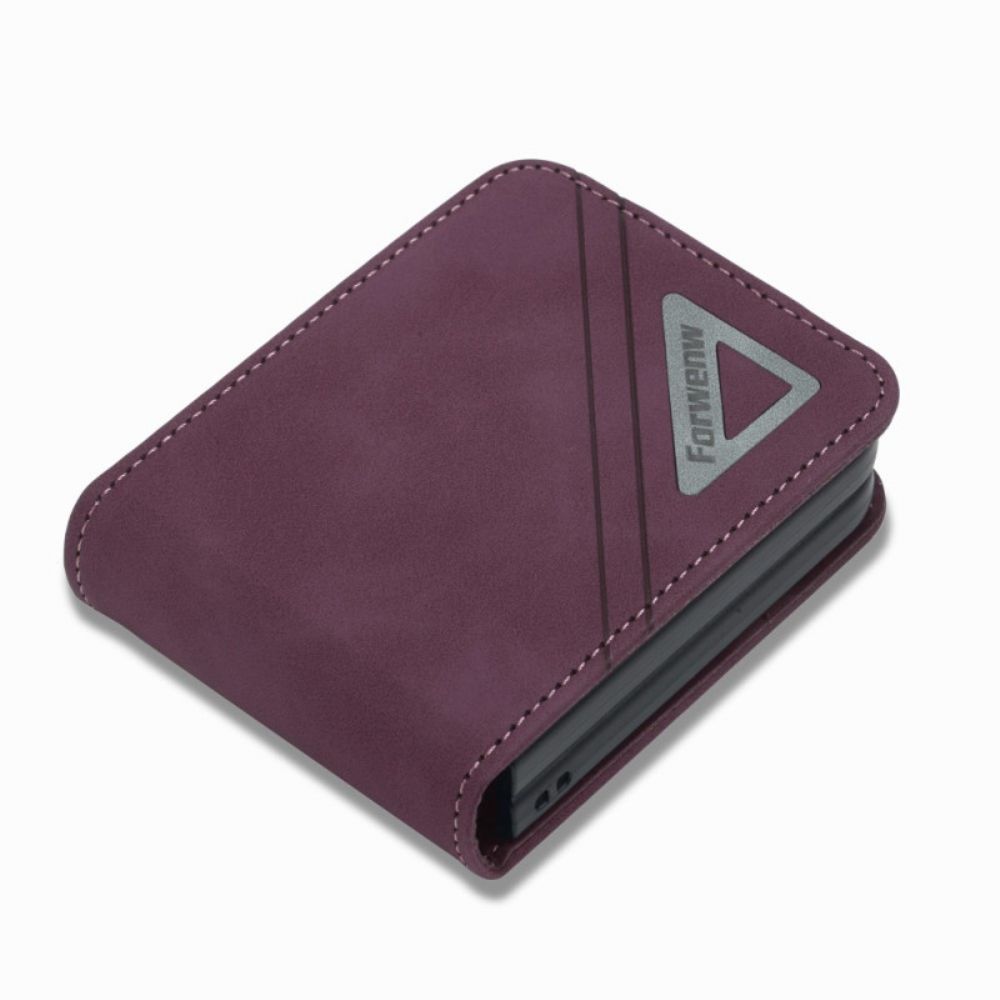 Folio-hoesje voor Samsung Galaxy Z Flip 4 Flip Case Lederen Effect Forwenw