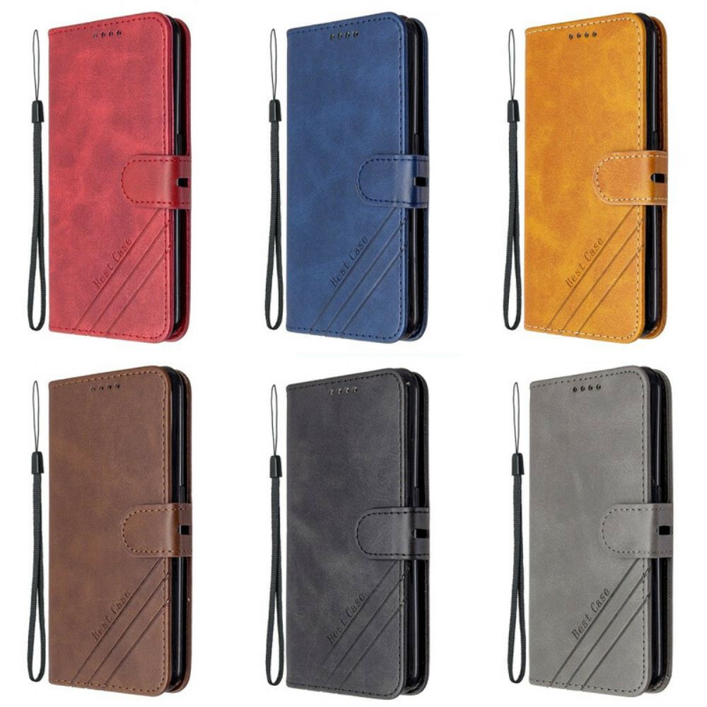 Leren Hoesje voor Sony Xperia 1 II Beste Geval
