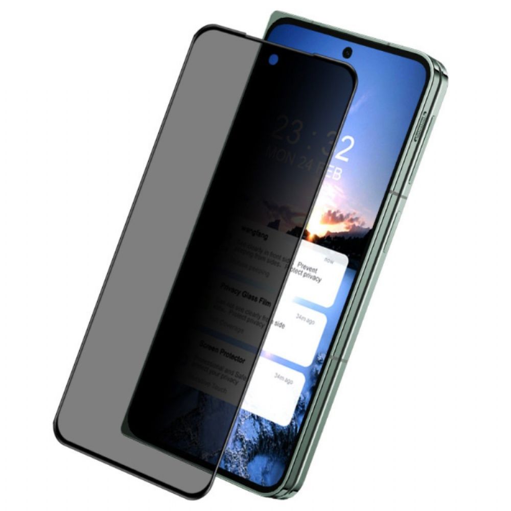 Anti-spionage Schermbeschermer Van Gehard Glas Voor Oppo Find N3 / Oneplus Open (imak)