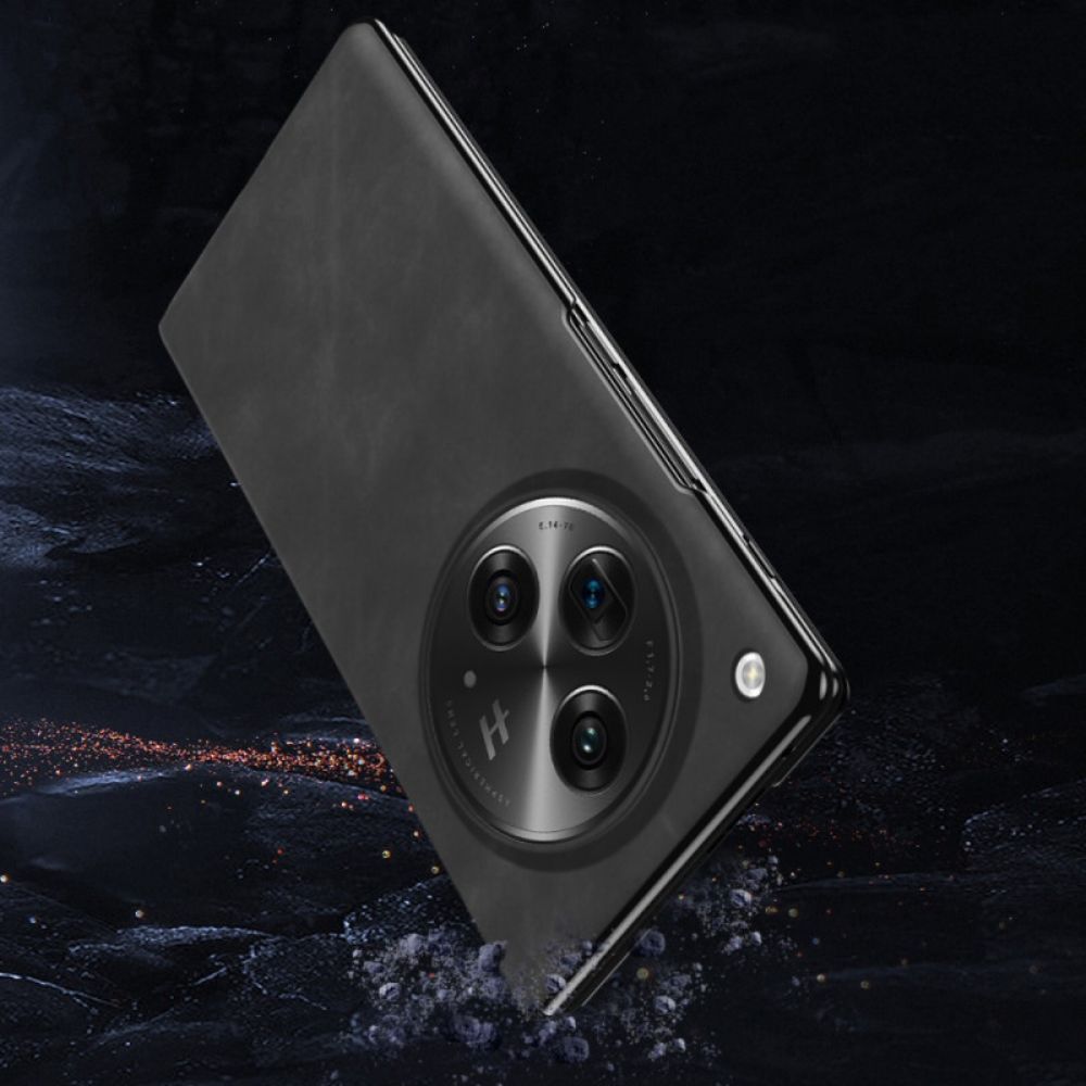 Folio-hoesje Oppo Find N3 Klassiek Nappaleer Bescherming Hoesje