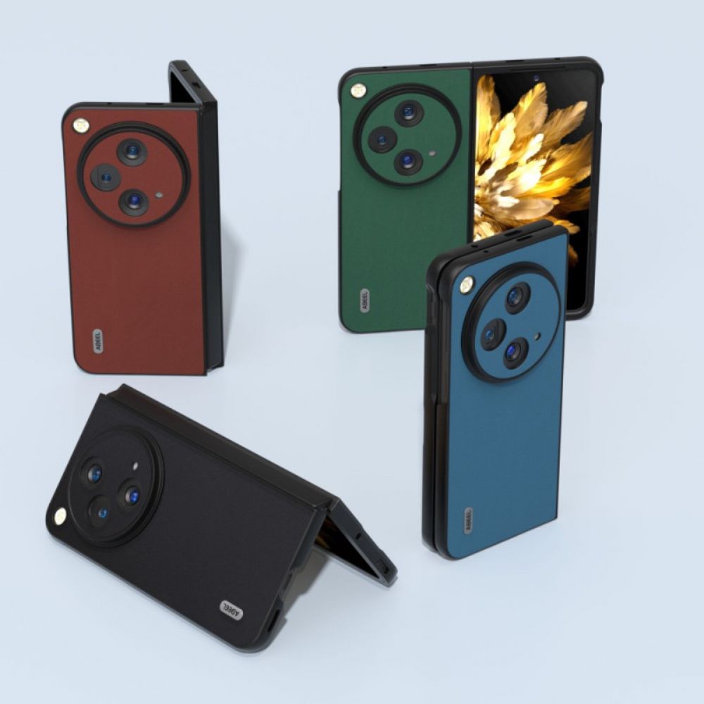 Hoesje Oppo Find N3 Abeel Echt Leer