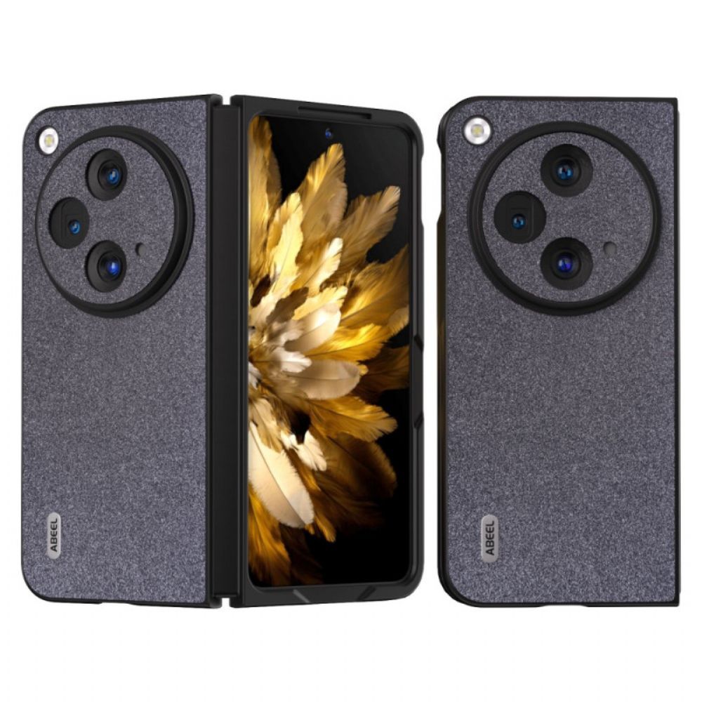 Hoesje Oppo Find N3 Abeel Glitter Kunstleer