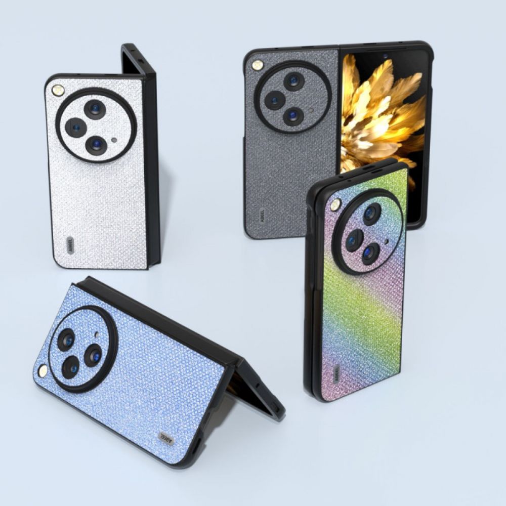 Hoesje Oppo Find N3 Abeel Lederen Stijl