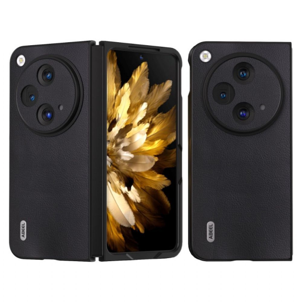 Hoesje Oppo Find N3 Abeel Premium-leer