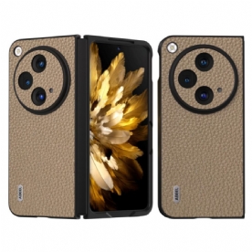 Hoesje Oppo Find N3 Echt Lychee-leer Abeel