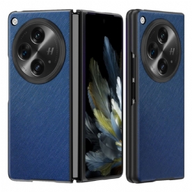 Hoesje Oppo Find N3 Open Geweven Textuur