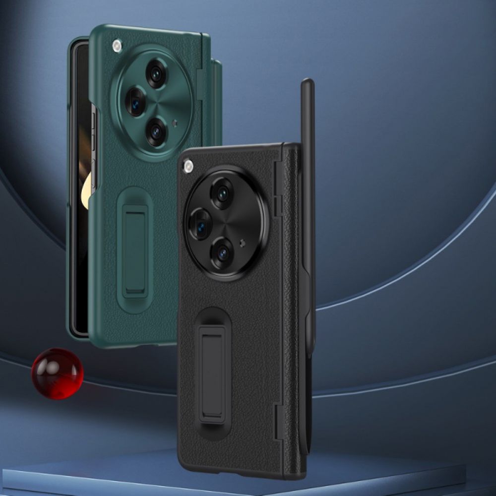 Hoesje Oppo Find N3 Stylus En Schermbeschermer Van Gehard Glas Bescherming Hoesje