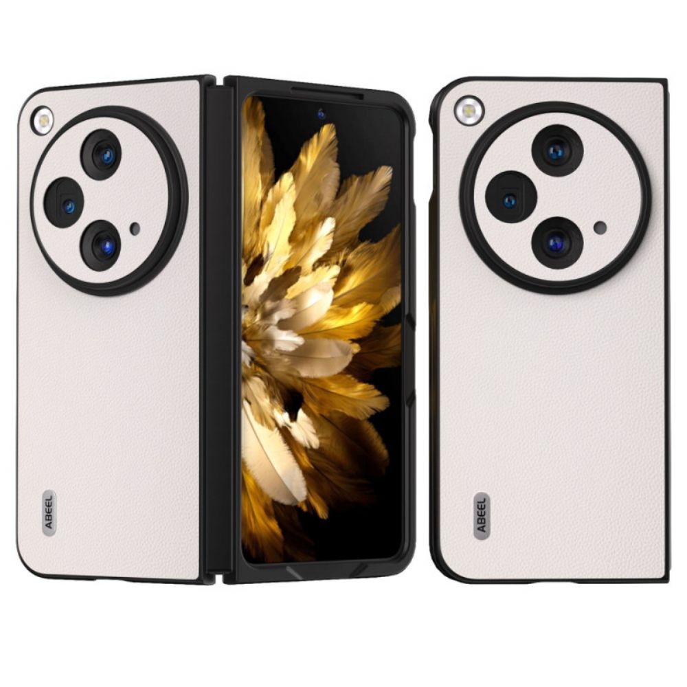 Hoesje Voor Oppo Find N3 Abeel-leer