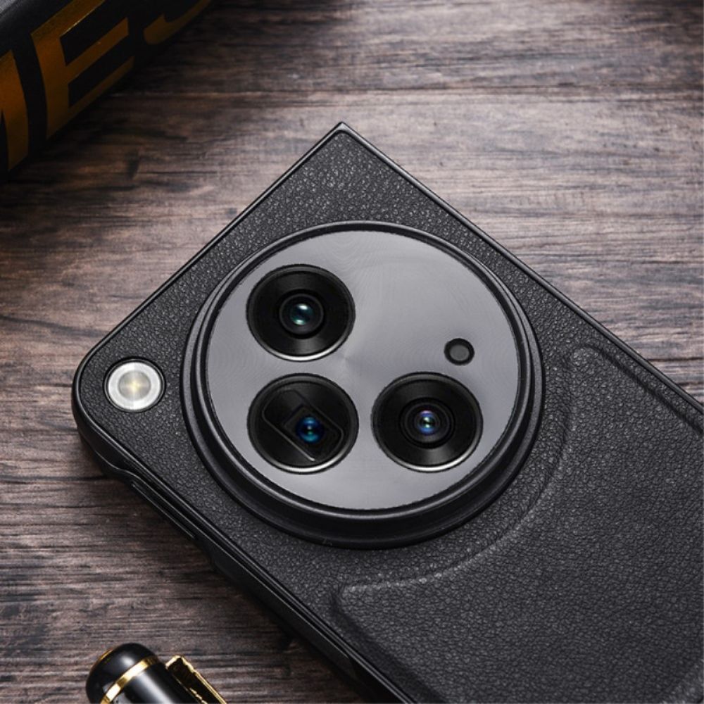 Hoesje Voor Oppo Find N3 Kunstleer Met Standaard