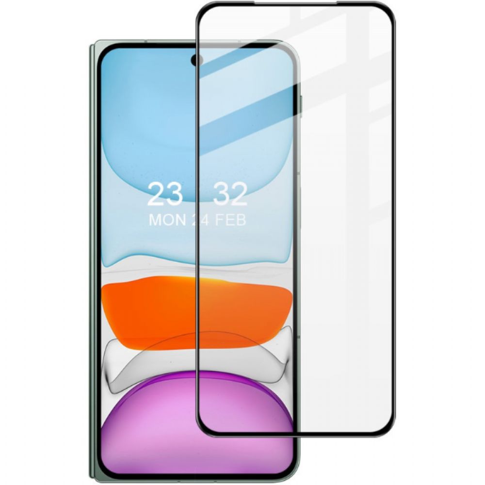 Schermbeschermer Van Gehard Glas Met Zwarte Randen Voor Oneplus Open/oppo Find N3