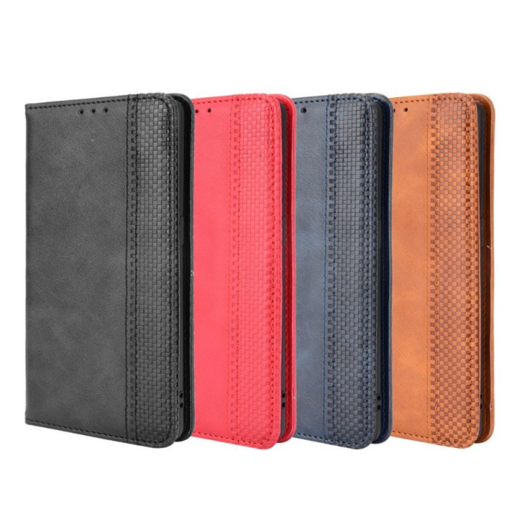 Bescherming Hoesje voor Oppo Reno 6 Pro 5G Folio-hoesje Gestileerd