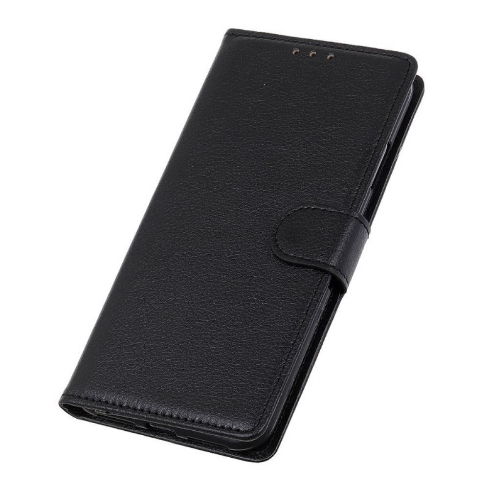 Flip Case voor Oppo Reno 6 Pro 5G Kunstleer Lychee