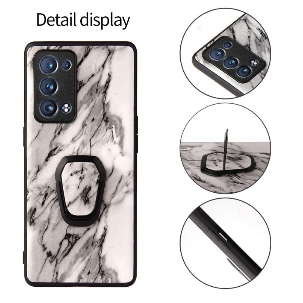 Hoesje voor Oppo Reno 6 Pro 5G Patroon En Dierenmodering