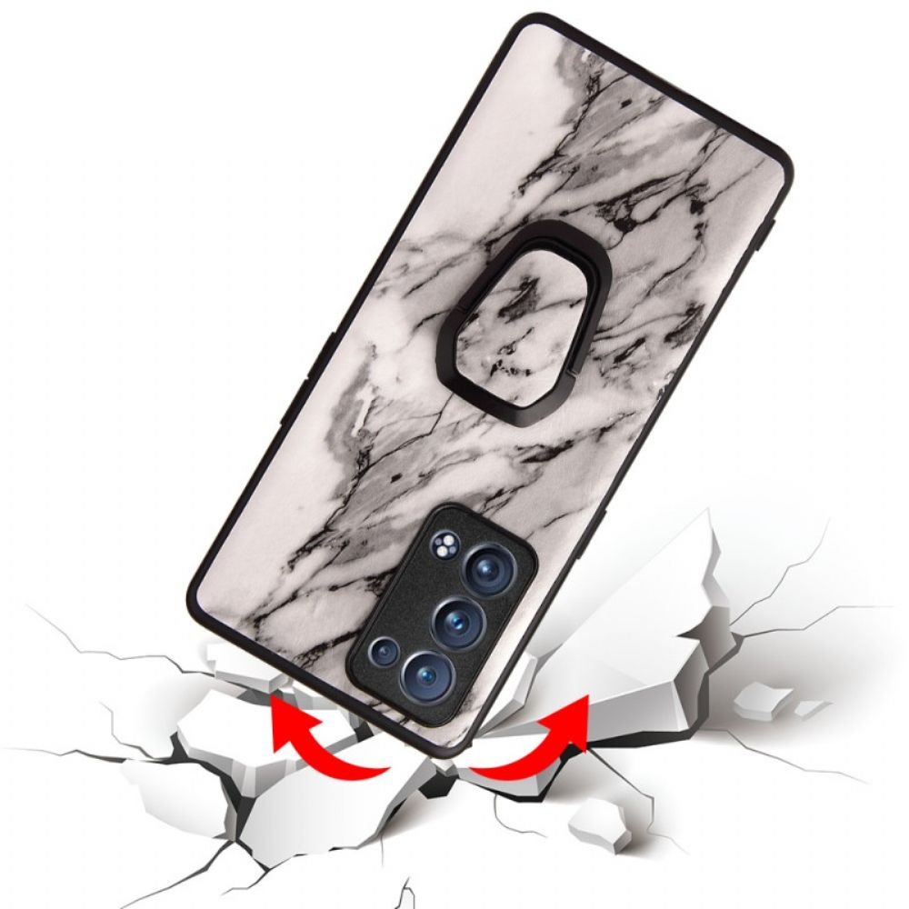Hoesje voor Oppo Reno 6 Pro 5G Patroon En Dierenmodering