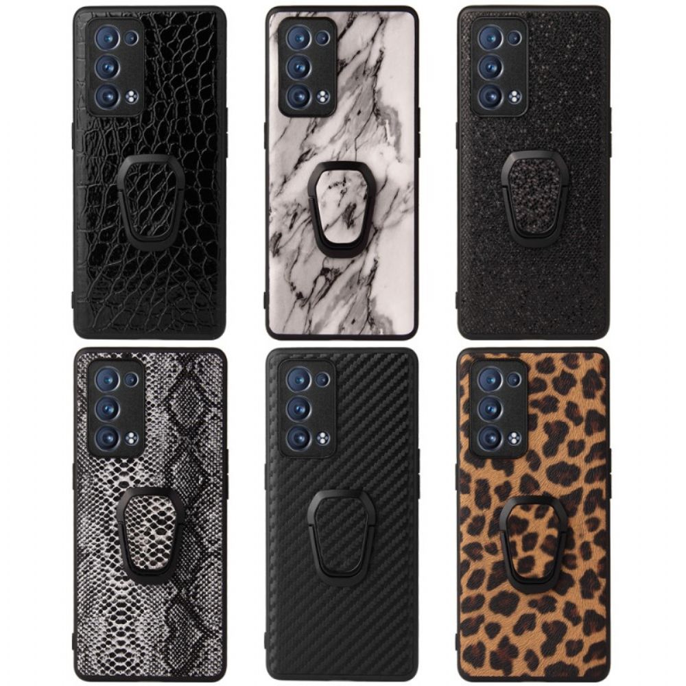 Hoesje voor Oppo Reno 6 Pro 5G Patroon En Dierenmodering