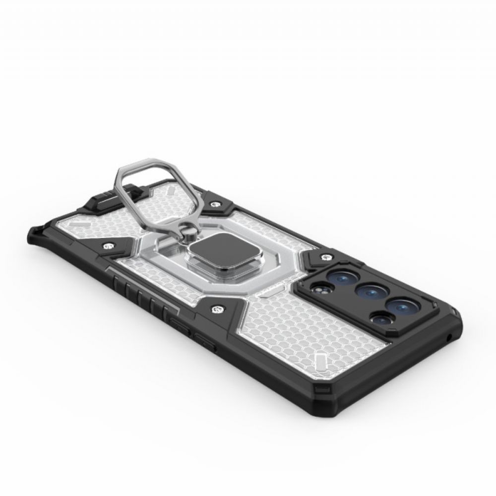 Hoesje voor Oppo Reno 6 Pro 5G Slang Met Ring