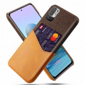Hoesje voor Xiaomi Redmi Note 10 5G Ksq-kaarthouder