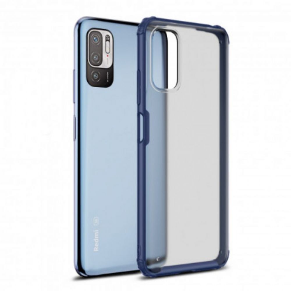Telefoonhoesje voor Xiaomi Redmi Note 10 5G Frosted Effect-pantser