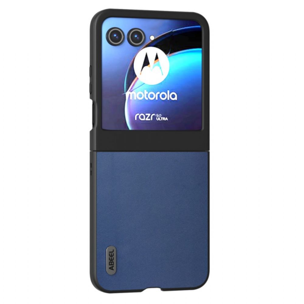 Cover Hoesje Motorola Razr 50 Telefoonhoesje Abeel Kunstleer