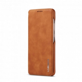 Bescherming Hoesje voor Huawei P40 Pro Folio-hoesje Lc.imeeke Leereffect