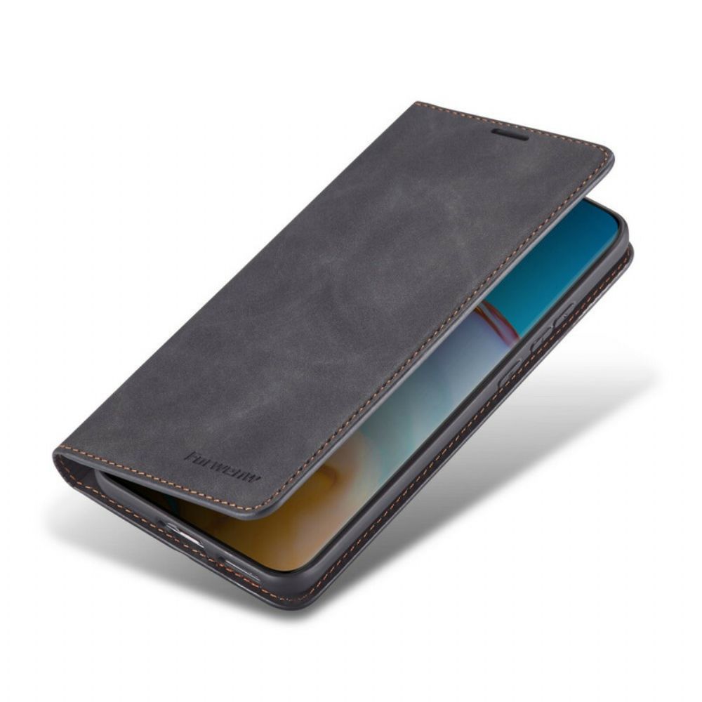 Bescherming Hoesje voor Huawei P40 Pro Folio-hoesje Lederen Effect Voorwenw