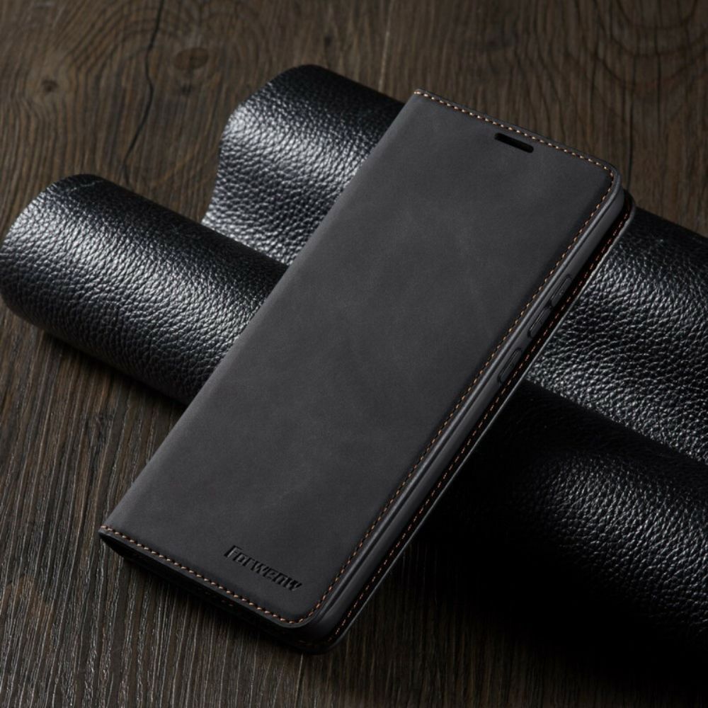 Bescherming Hoesje voor Huawei P40 Pro Folio-hoesje Lederen Effect Voorwenw