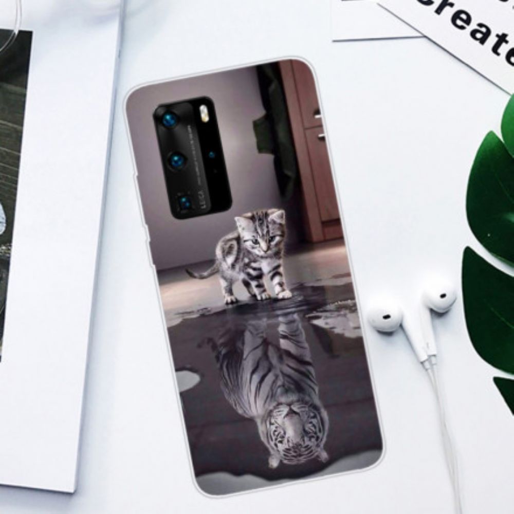 Hoesje voor Huawei P40 Pro Ernest De Tijger