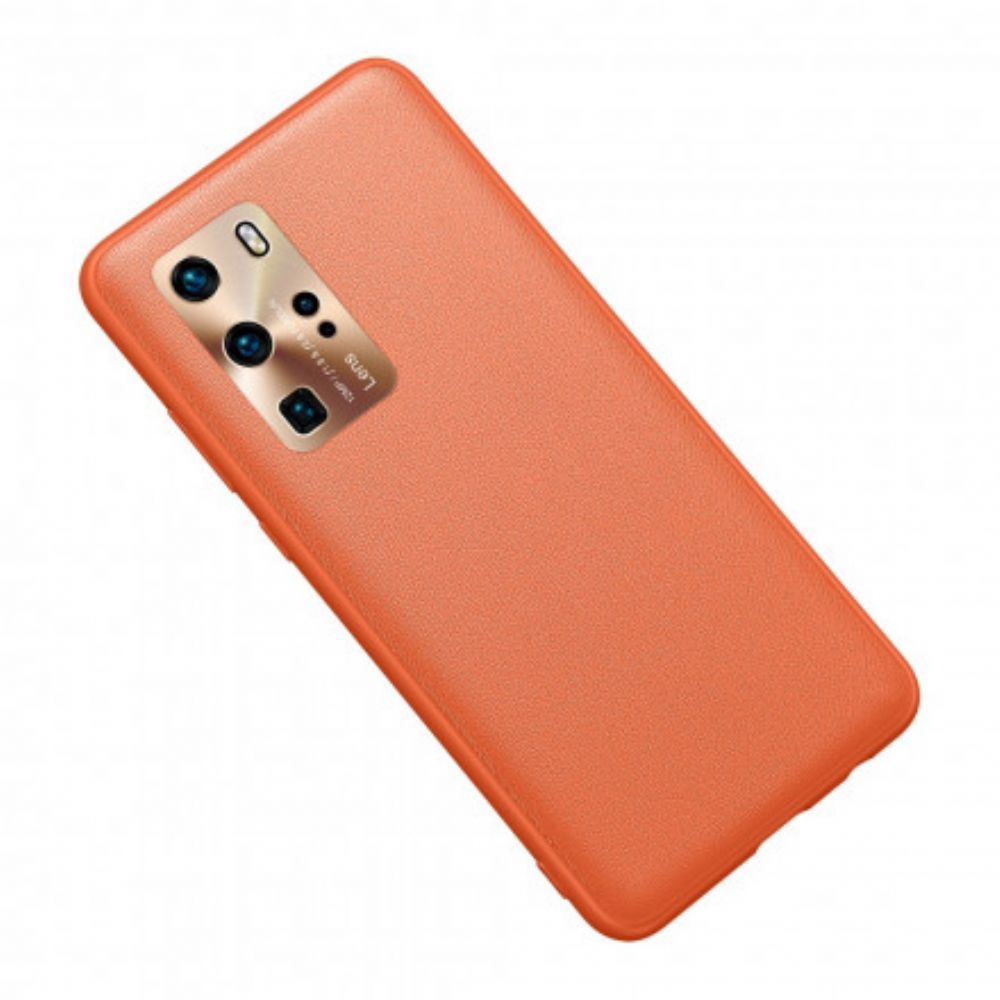 Telefoonhoesje voor Huawei P40 Pro Stijl Leer Kleur