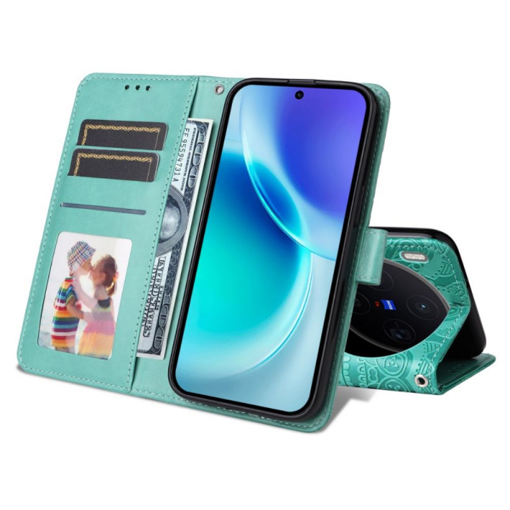 Folio-hoesje Vivo X300 Telefoonhoesje Mandala