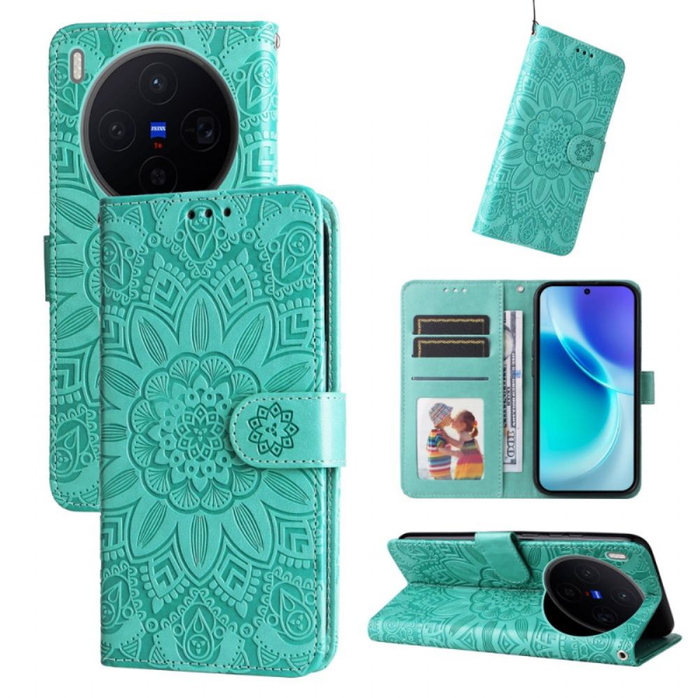 Folio-hoesje Vivo X300 Telefoonhoesje Mandala