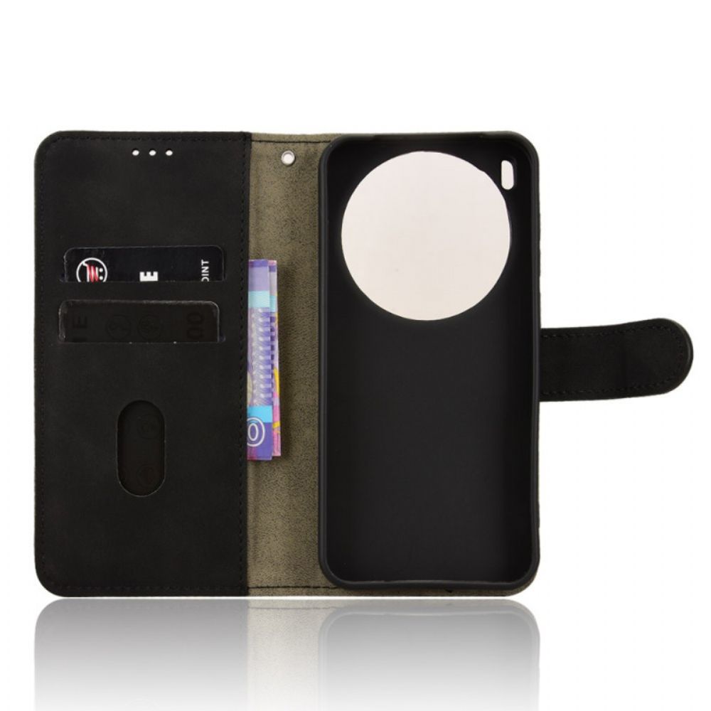 Folio-hoesje Vivo X300 Telefoonhoesje Suède-effect