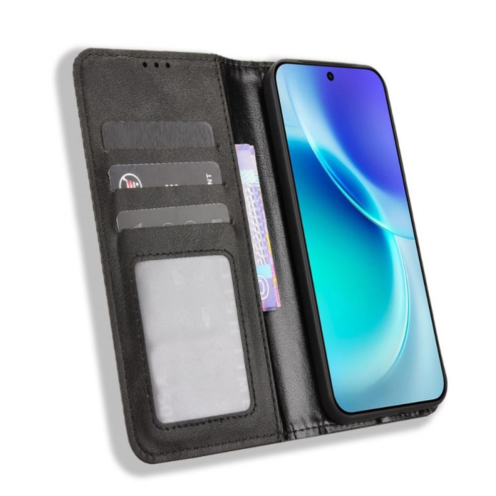 Folio-hoesje Vivo X300 Vintage Rand