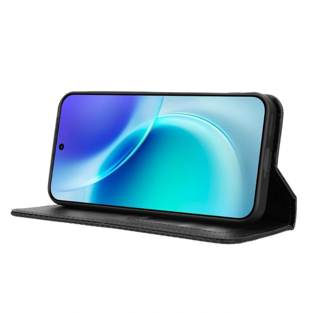 Folio-hoesje Vivo X300 Vintage Rand