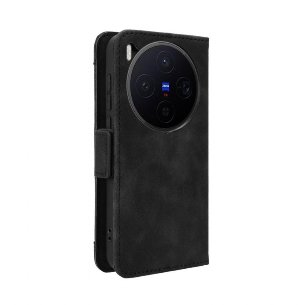 Leren Hoesje Vivo X300 Meerdere Pasjes Bescherming Hoesje