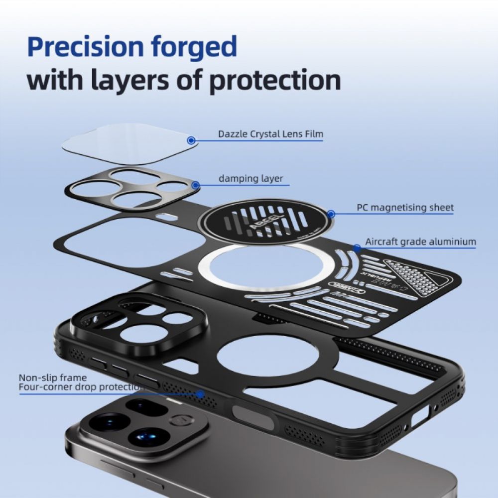 Case Hoesje Oppo Find X9 Pro 5g Telefoonhoesje Abeel Magnetisch