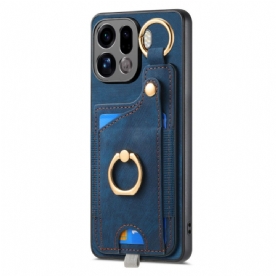 Case Hoesje Oppo Find X9 Pro 5g Telefoonhoesje Kaarthouder En Ringhouder