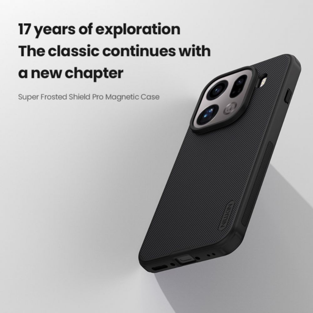 Cover Hoesje Oppo Find X9 Pro 5g Telefoonhoesje Magsafe Frosted Shield Pro Nillkin