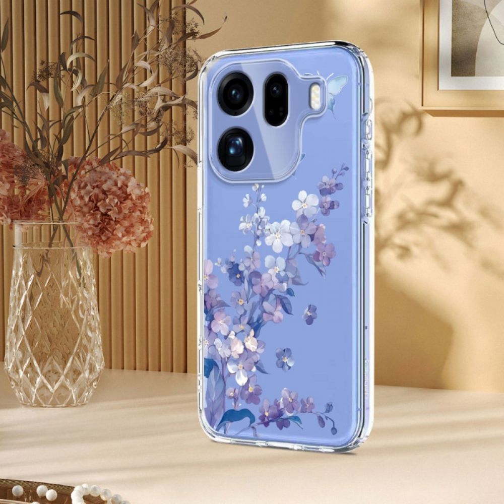 Cover Hoesje Oppo Find X9 Pro 5g Telefoonhoesje Vlinders En Bloemen