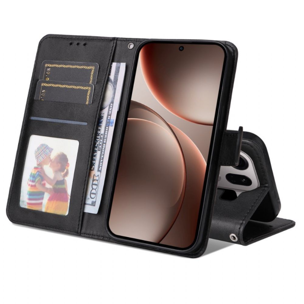 Flip Case Leren Oppo Find X9 Pro 5g Leer-effect