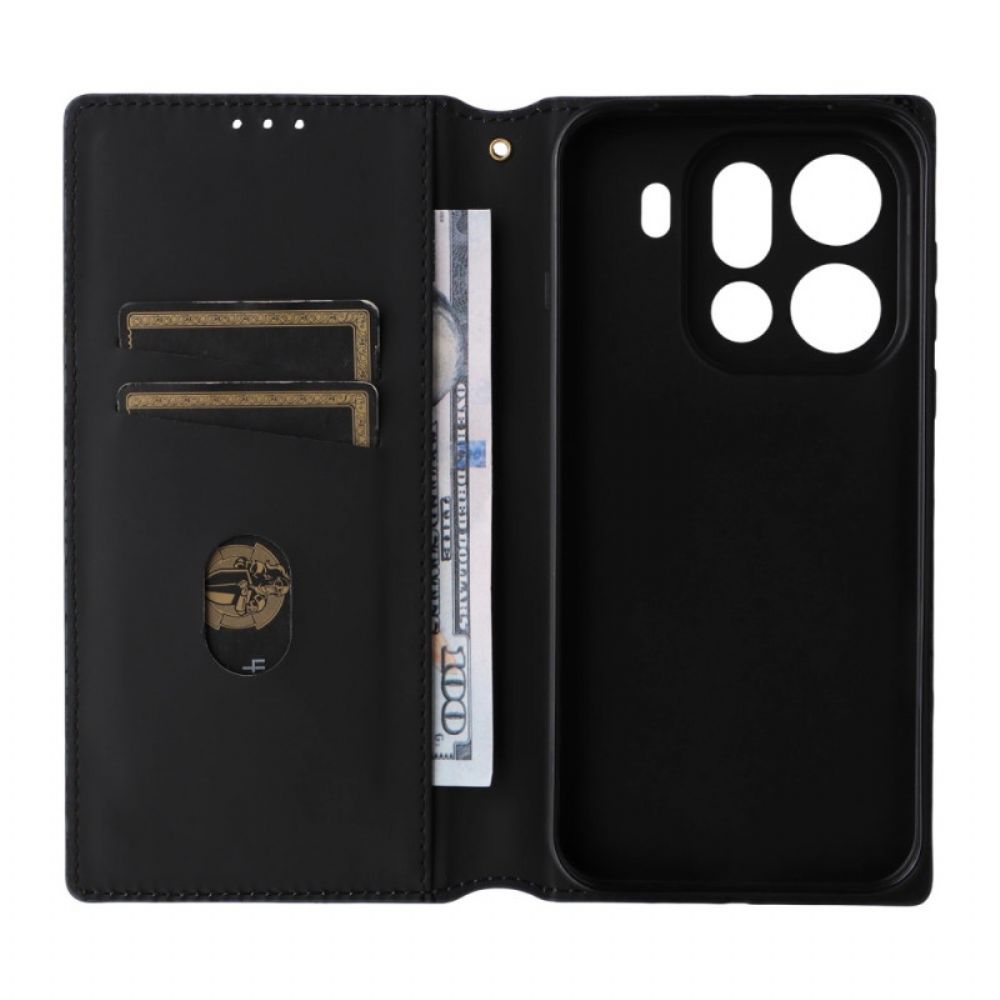 Folio-hoesje Oppo Find X9 Pro 5g Diamantpatroon Bescherming Hoesje