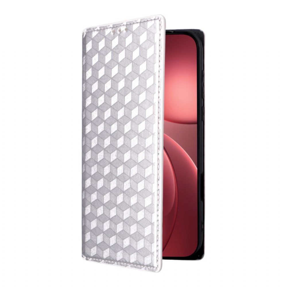 Folio-hoesje Oppo Find X9 Pro 5g Diamantpatroon Bescherming Hoesje