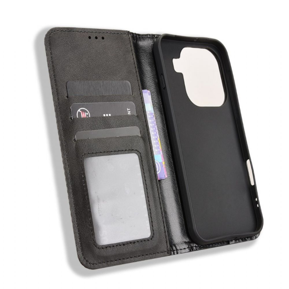 Folio-hoesje Oppo Find X9 Pro 5g Vintage Rand