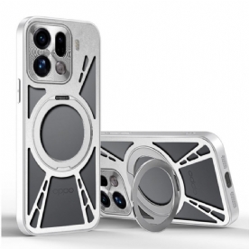 Hoesje Oppo Find X9 Pro 5g Draaibare Magnetische Standaard En Warmteafvoer Bescherming Hoesje