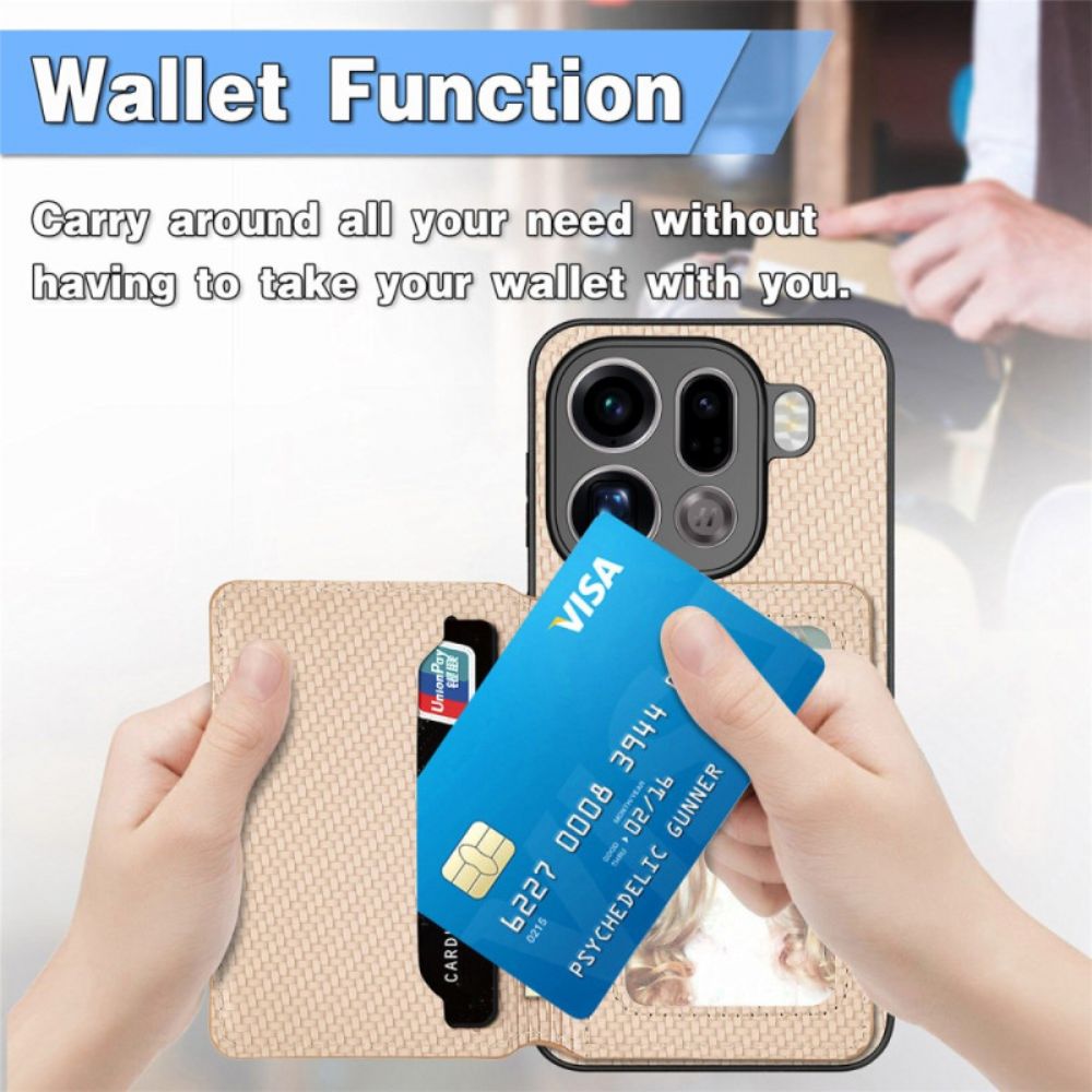 Hoesje Oppo Find X9 Pro 5g Kaarthouder En Rfid-bescherming