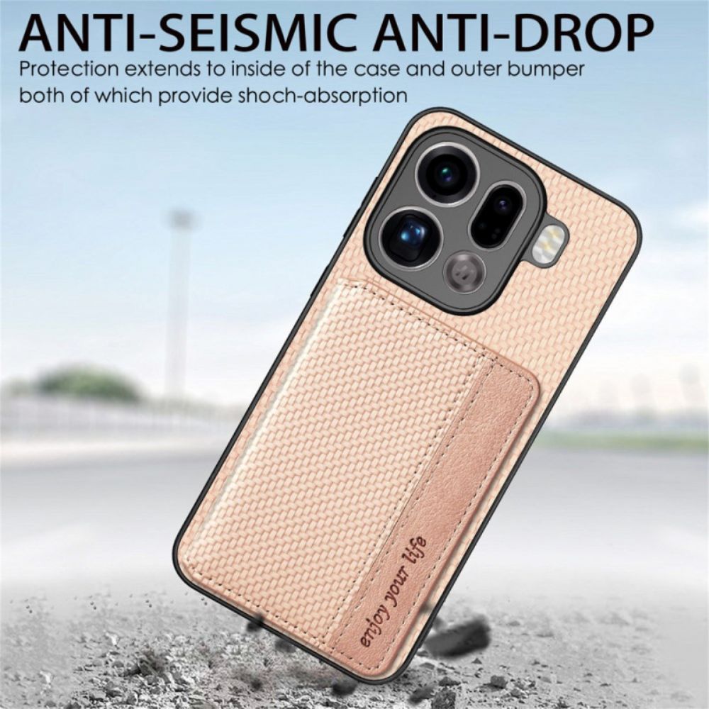 Hoesje Oppo Find X9 Pro 5g Kaarthouder En Rfid-bescherming