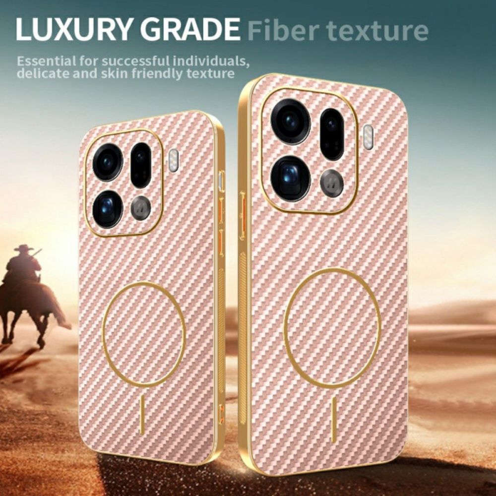 Hoesje Oppo Find X9 Pro 5g Koolstofvezelstructuur