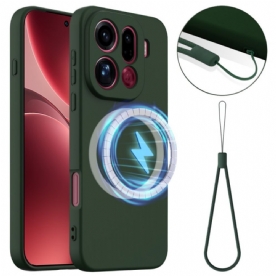 Hoesje Oppo Find X9 Pro 5g Magsafe Vloeibare Siliconen