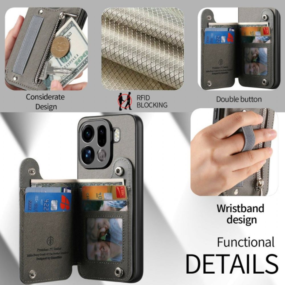 Hoesje Oppo Find X9 Pro 5g Rfid-portemonnee